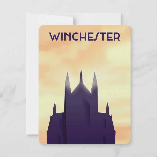 Winchester Cathedral resposter affisch tryck (Framsida)