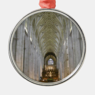 Winchester domkyrka julgransprydnad metall