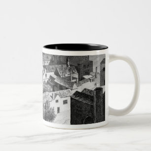 Winchester hus, Southwark i omkring 1649 Två-Tonad Mugg