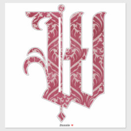 WINCHESTER -W- | anpassat namn | Inledande personl Klistermärken