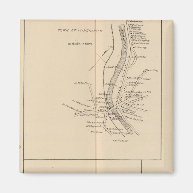 Winchester, Winchester PO Magnet (Framsidan)