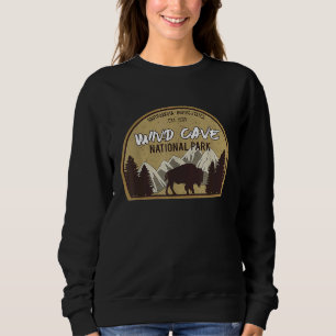 Wind Cave National Park Camping South Dakota Vint T Shirt