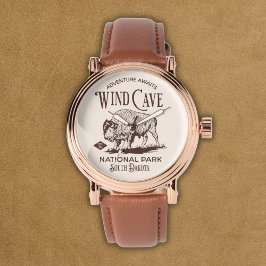 Wind Cave National Park - National Park Souvenir Armbandsur