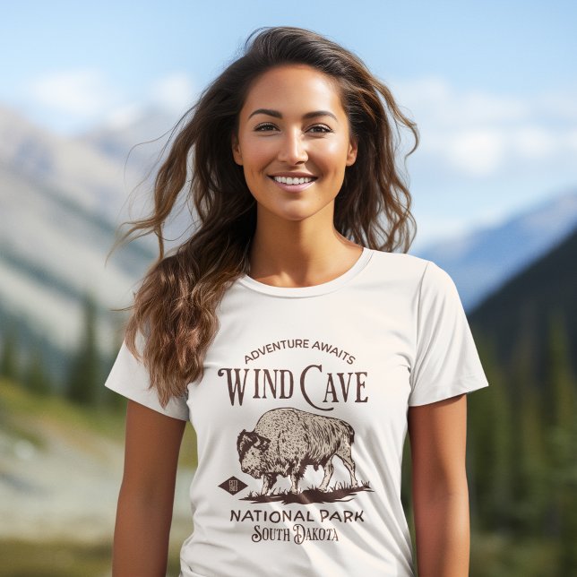 Wind Cave National Park South Dakota Est. 1903 T Shirt (Skapare uppladdad)