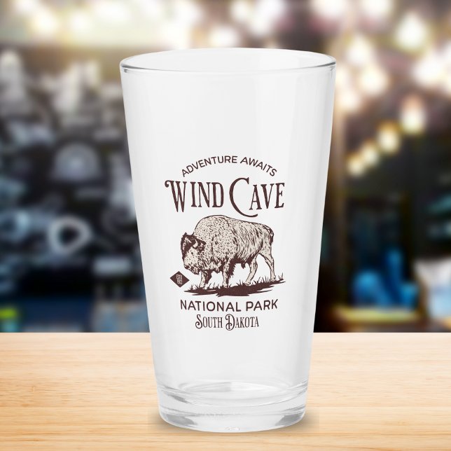 Wind Cave National Park South Dakota Since 1903 Glaskopp (Skapare uppladdad)