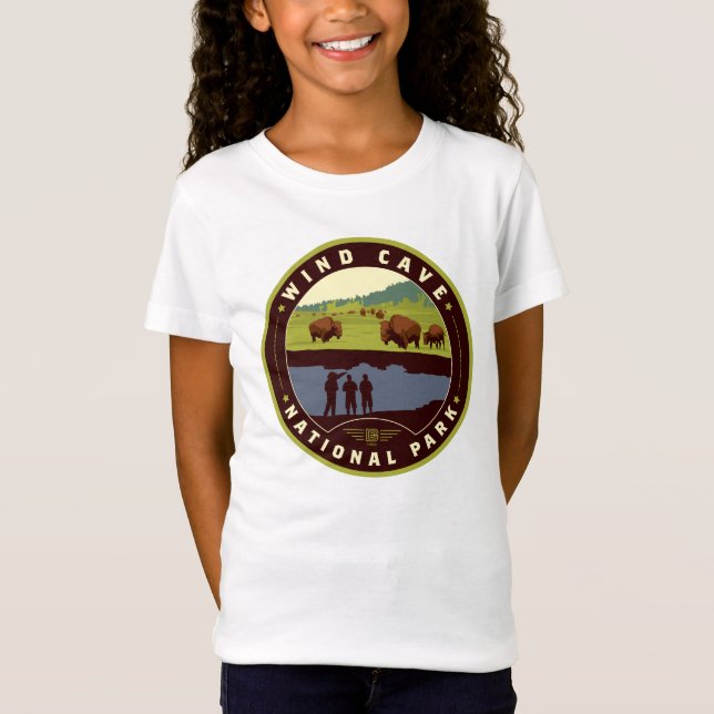 Wind Cave National Park T Shirt (Framsida)