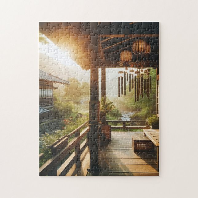Wind Chimes on the Porch – Japanese Summer Puzzle Pussel (Vertikal)