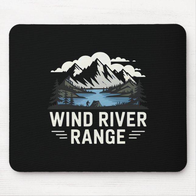 Wind Rivers Range Vandring Camping Klättring Vildm Musmatta (Framsidan)