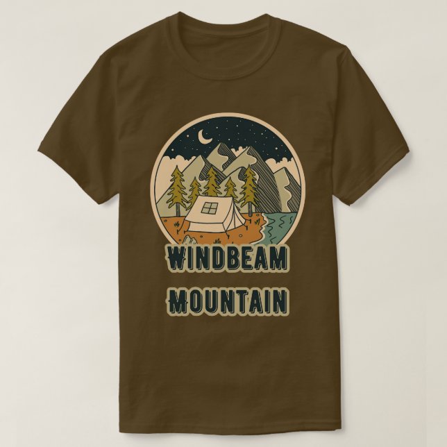 Windbeam Mountain T Shirt (Design framsida)