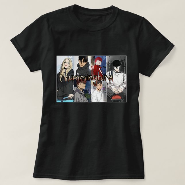 WINDBREAKER MANHWA T SHIRT (Design framsida)