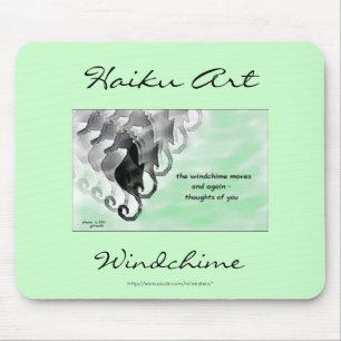 Windchime Haikukonst Mousepad Musmatta