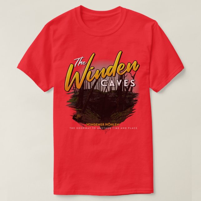 Winden Caves T Shirt (Design framsida)