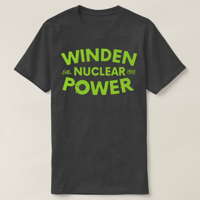Winden Nuclear Power Plant T Shirt (Design framsida)