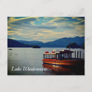 Windermere, distriktet Sjö Vykort