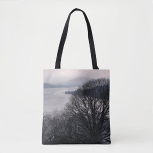 Windermere i Winter - Sjö District Tote Bag Tygkasse