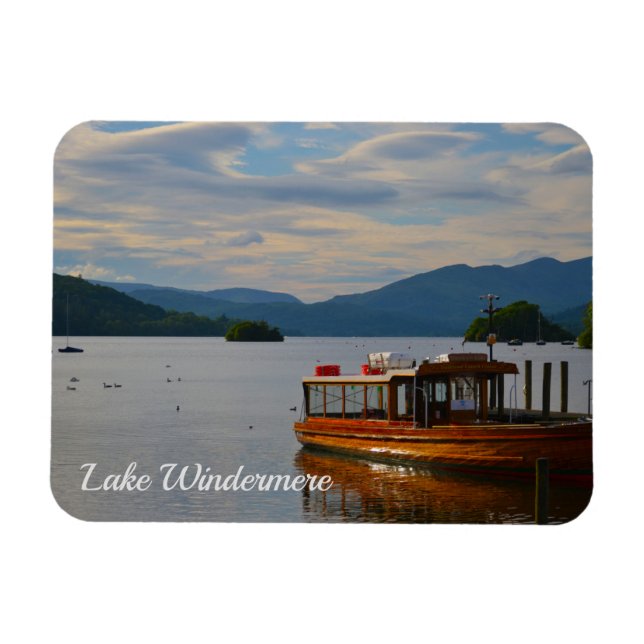 Windermere, vykort för distriktet Sjö Magnet (Horisontell)