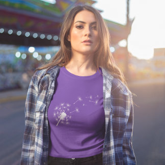 Windflower Tee Maskrosdesign för kvinnor