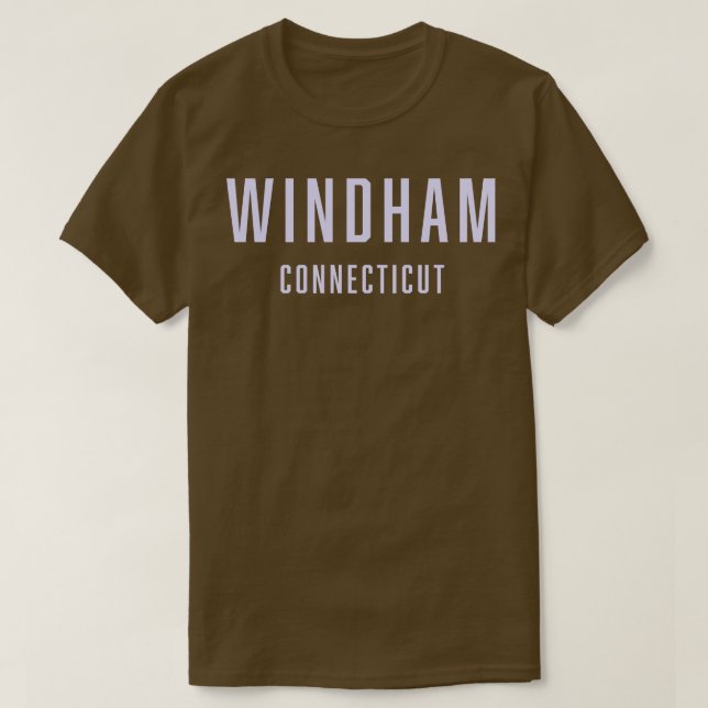 Windham Connecticut TShirt T Shirt (Design framsida)