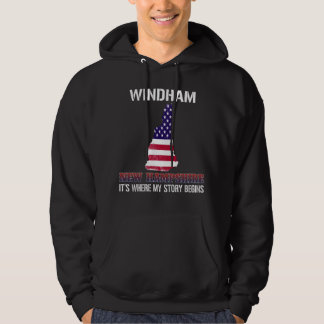 Windham New Hampshire its where My Story Begins Gi Hoodie