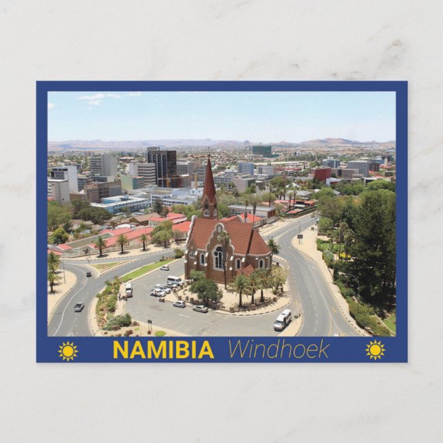 Windhoek - Namibia Vykort (Framsida)