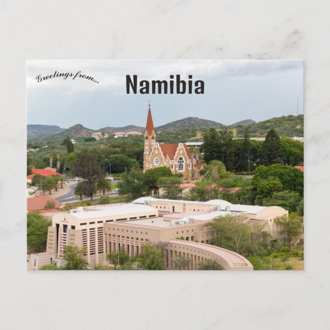 Windhoek Namibia Vykort (Framsida)