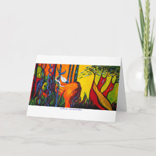 Windhorse GREETING CARD Kort