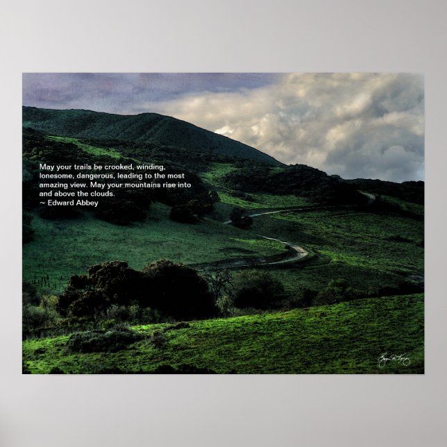 Winding Road Poster (Framsidan)