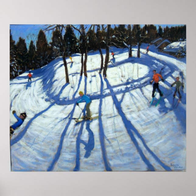 Winding Trail Morzine Poster (Framsidan)