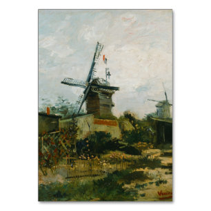Windmills betänkande om Montmartre av Vincent Van Bordsnummer