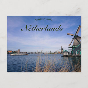 Windmills i Amsterdam Nederländerna Vykort