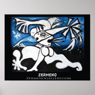 "Windmills of a Master's Mind" av Zermeno Poster