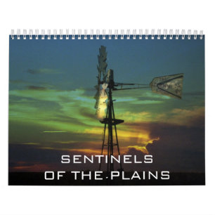 Windmills Sentinels i Plains Calendar Kalender