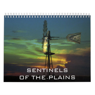 Windmills Sentinels i Plains Calendar Kalender