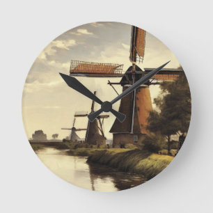 Windmills väggklocka