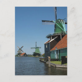 Windmills ZaRenas Schans i Nederländerna Vykort