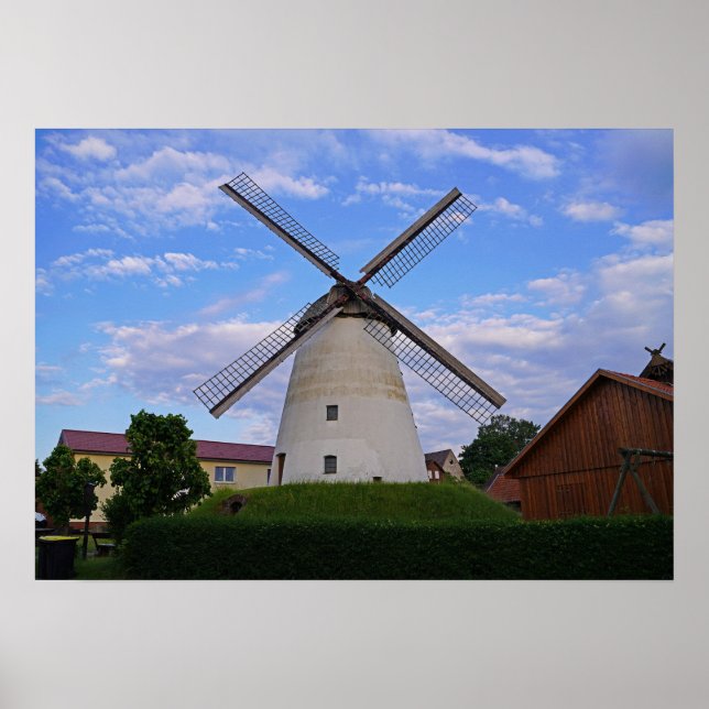 Windmühle Holzhausen Poster (Framsidan)