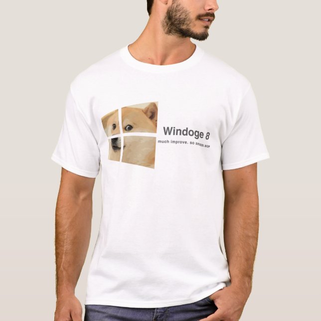 Windoge 8 t-shirt (Framsida)