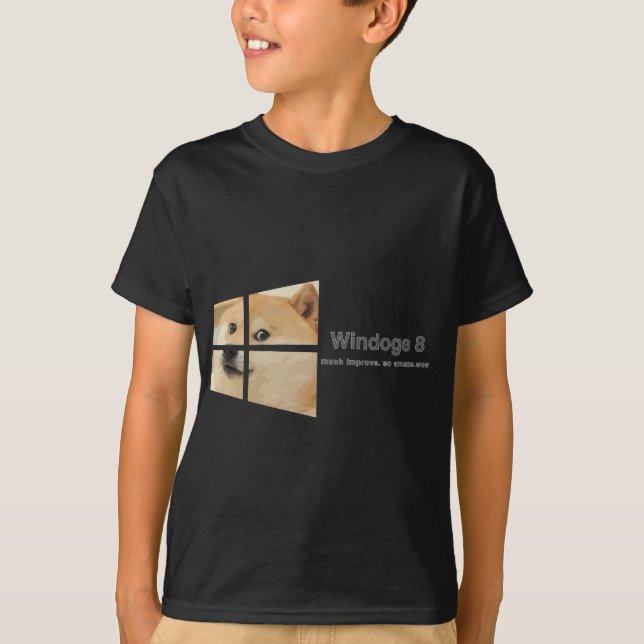Windoge 8 t-shirt (Framsida)