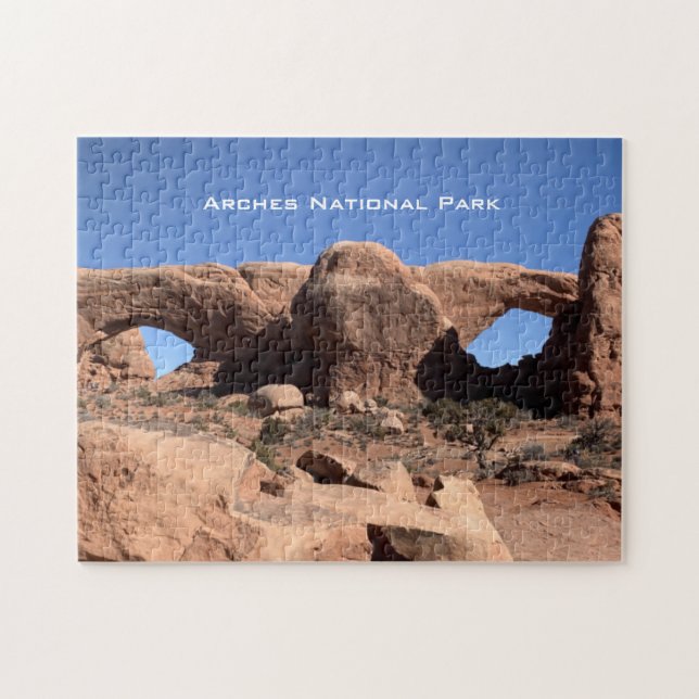 Window Arch - Arches National Park Postcard Pussel (Horisontell)