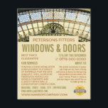 Window Arch, Window & Door Fitter Company Flygblad<br><div class="desc">Windows Arch,  Window & Door Fitter Company Advertising Flyer från Affärskortet Store.</div>