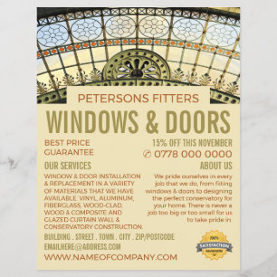 Window Arch, Window & Door Fitter Company Reklamblad