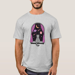 Window Cat T Shirt