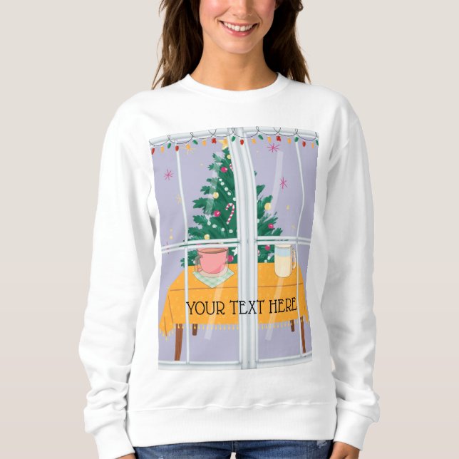 WINDOW CHRISTMAS T SHIRT (Framsida)