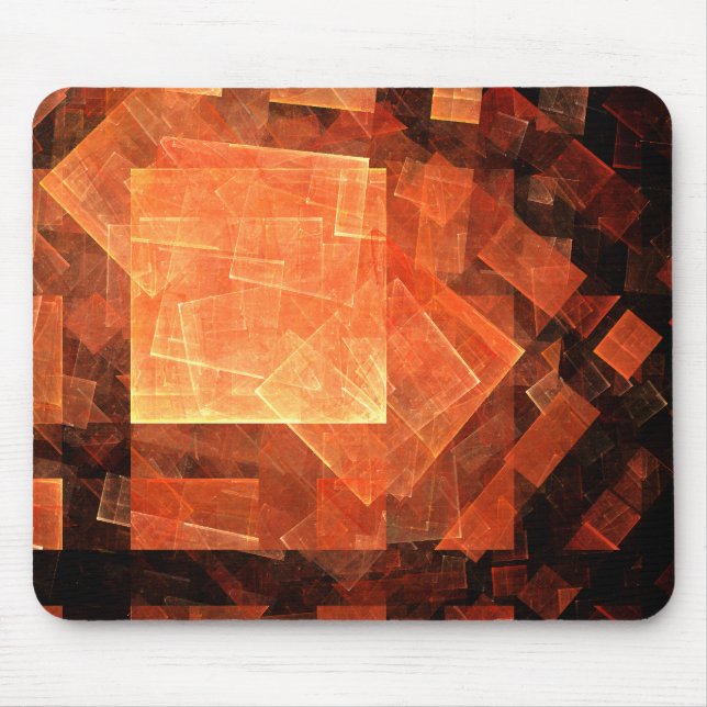 Window Light Abstrakt Art Mousepad Musmatta (Framsidan)