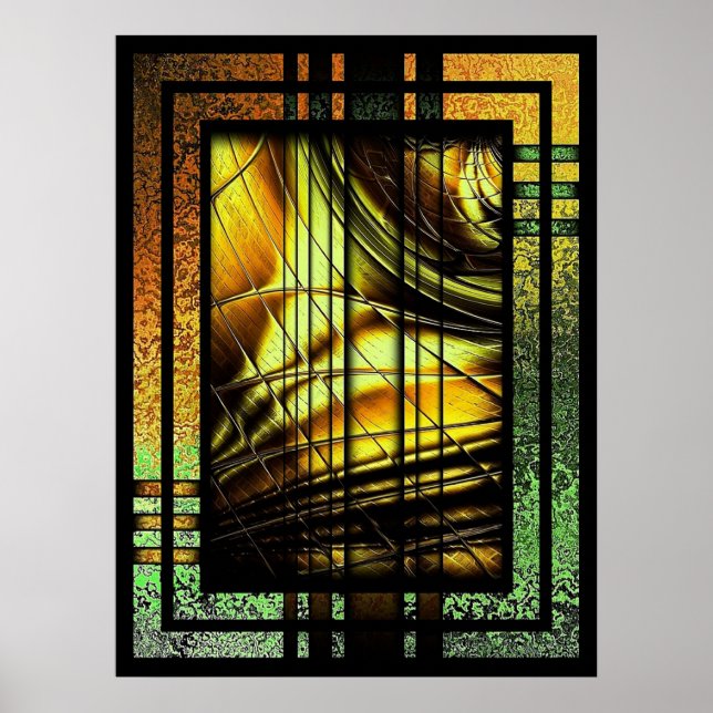 Window of Honeygold Affisch (Framsidan)