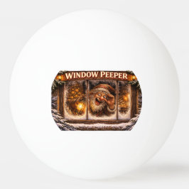 Window Peeper Icelandic Yule Lad  Pingisboll
