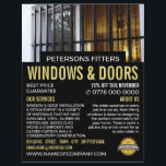 Window & Pub, Window & Door Fitter Company Reklamblad<br><div class="desc">Windows & Pub,  Window & Door Fitter Company Reklam Flyer från Affärskort Store.</div>