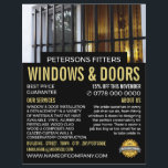 Window & Pub, Window & Door Fitter Company Reklamblad<br><div class="desc">Windows & Pub,  Window & Door Fitter Company Reklam Flyer från Affärskort Store.</div>