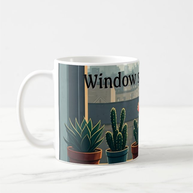 Window sill cactus mugg (Vänster)