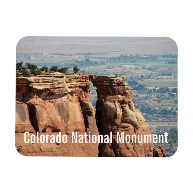 Window Sten, Colorado National Monument, Colorado Magnet (Horisontell)